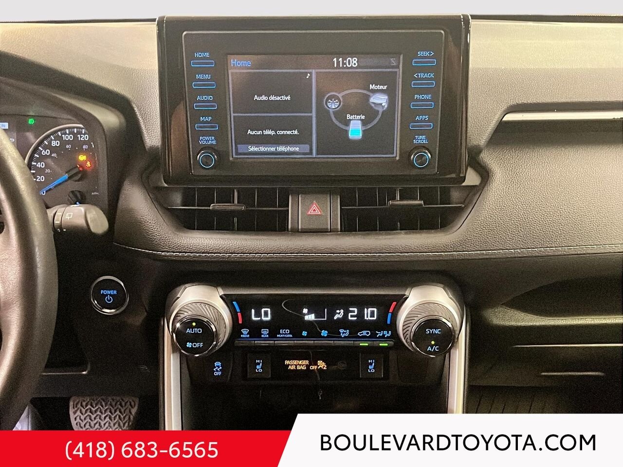 Toyota RAV4 99983A-114 | HYBRIDE, XLE, AWD 2021 Rouge Québec - photo #13
