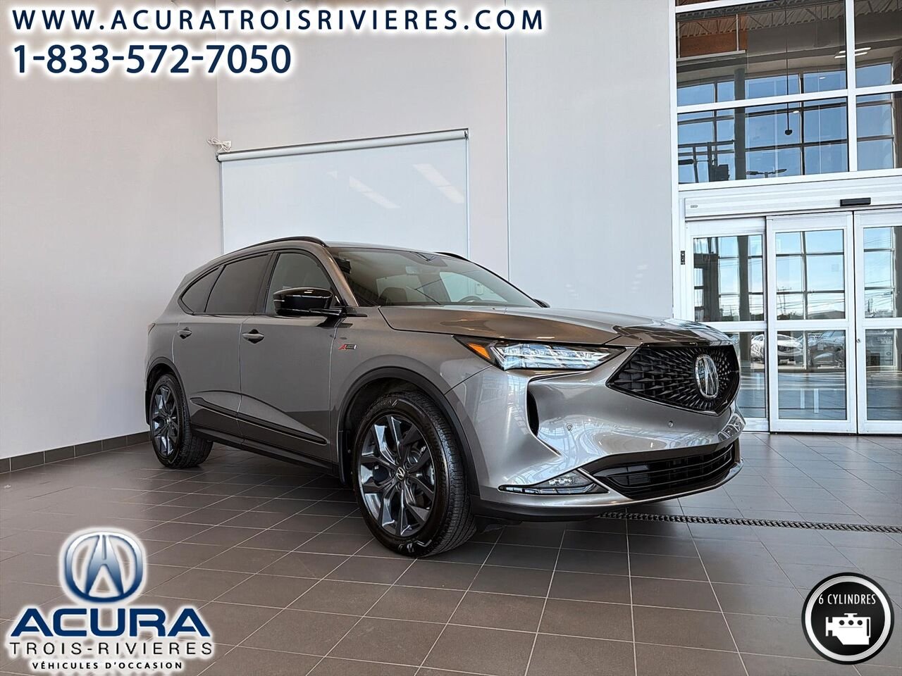 2024 Acura MDX ASPEC Grey Trois-Rivières - photo #2