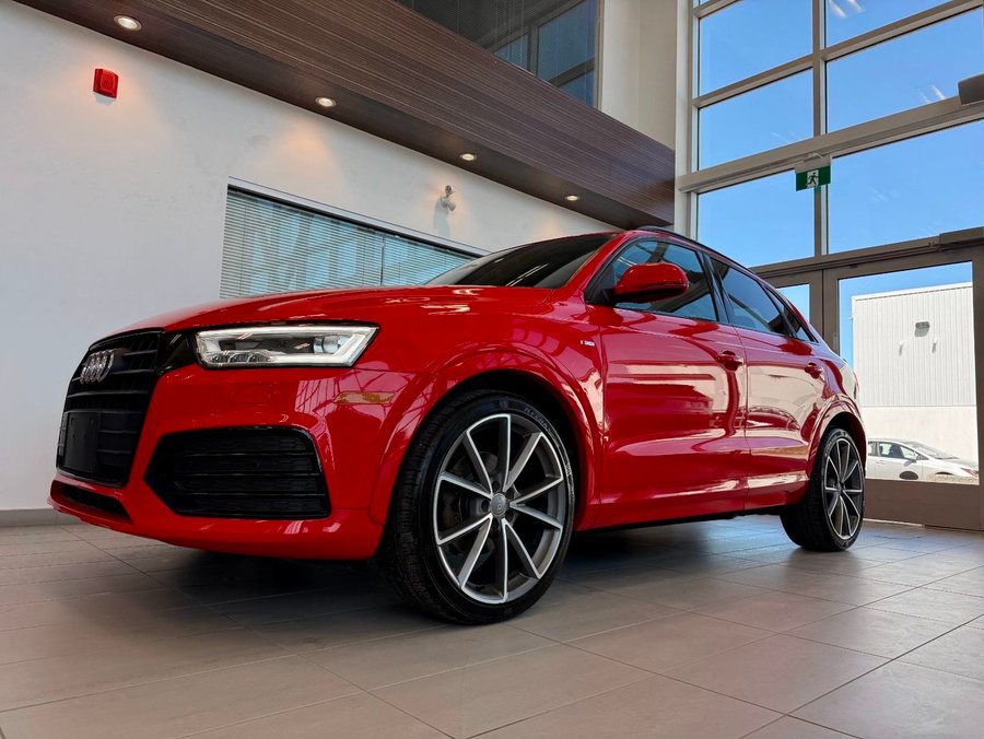 Audi Q3 2017 2017 Rouge Misano nacré