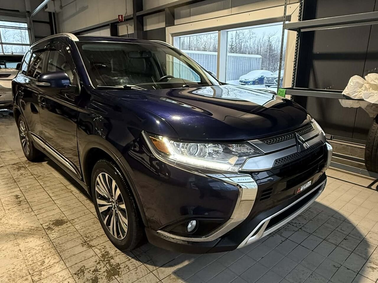 Mitsubishi Outlander EX S-AWC 2020 Bleu Rouyn-Noranda - photo #1