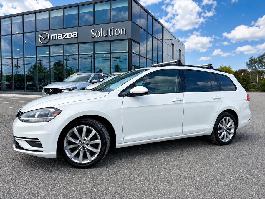 VOLKSWAGEN GOLF SPORTWAGEN 2019 2019 Blanc