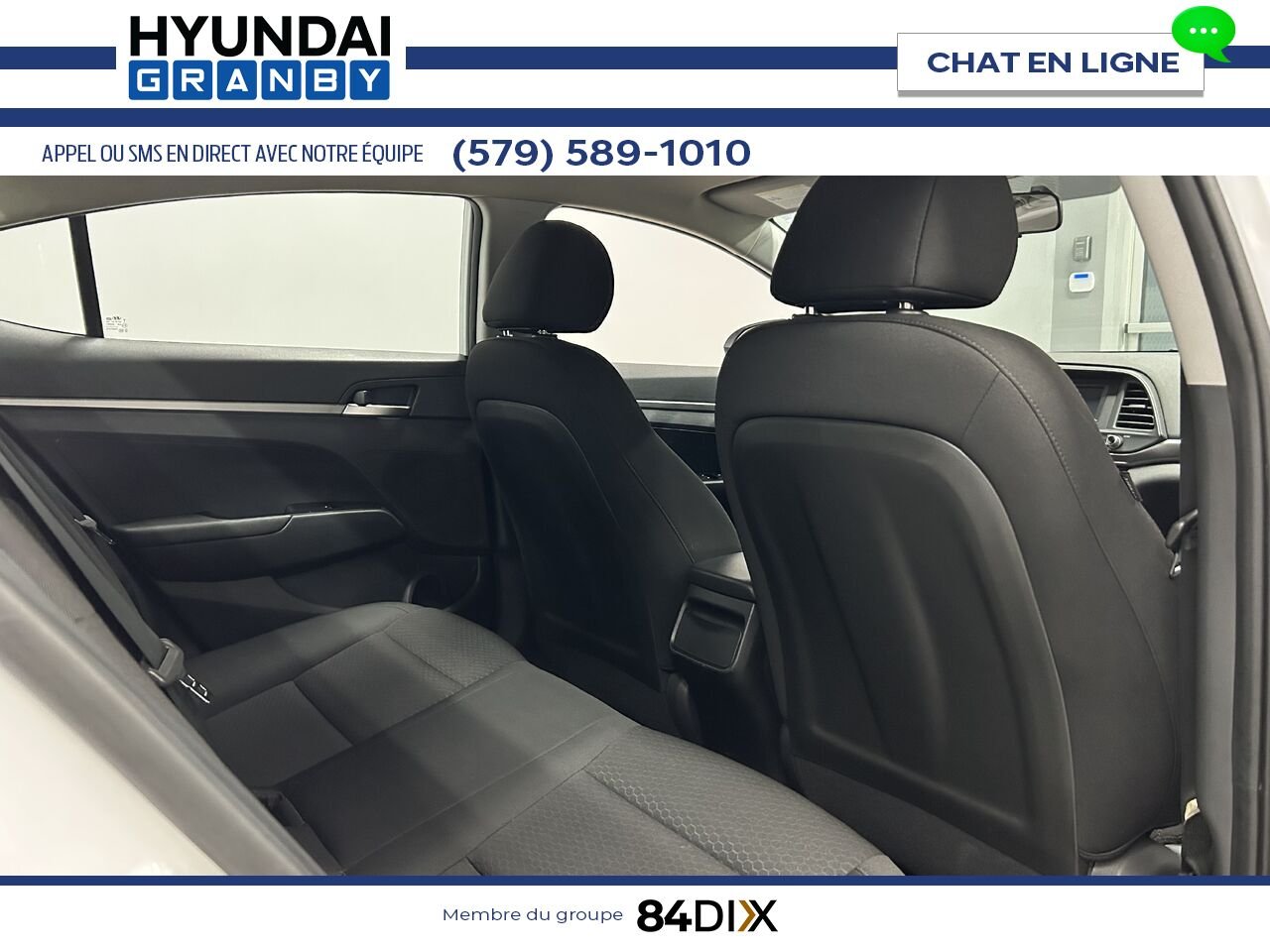 Hyundai Elantra 2020 Blanc Granby - photo #24