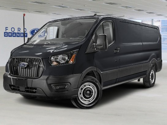 Ford Transit fourgon utilitaire T-250 PA toit bas 130 po PNBV de 9 070 lb 2025 Noir agate métallisé