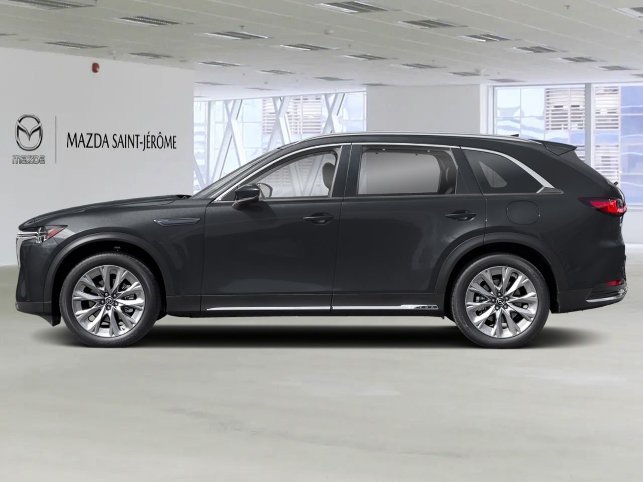 2026 MAZDA CX-90 MHEV GT TI Jet Black Mica Saint-Jérôme - photo #2