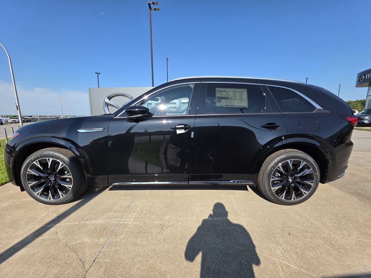 2026 Mazda CX-90 PHEV Jet Black Mica Donnacona - photo #2
