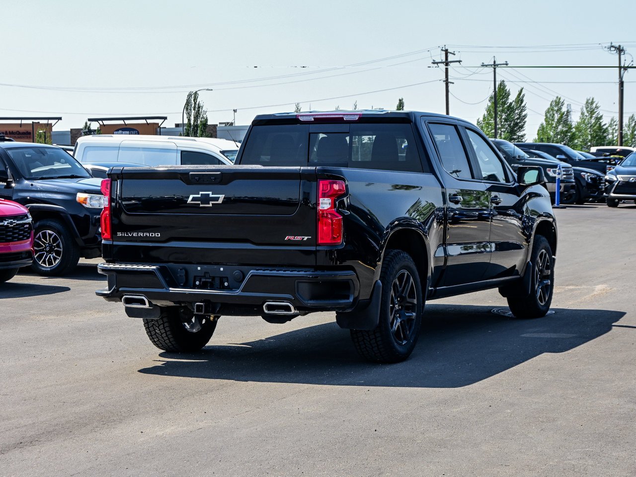 2024 Chevrolet Silverado 1500 4WD Crew Cab 147 RST Black Sherwood Park - photo #12