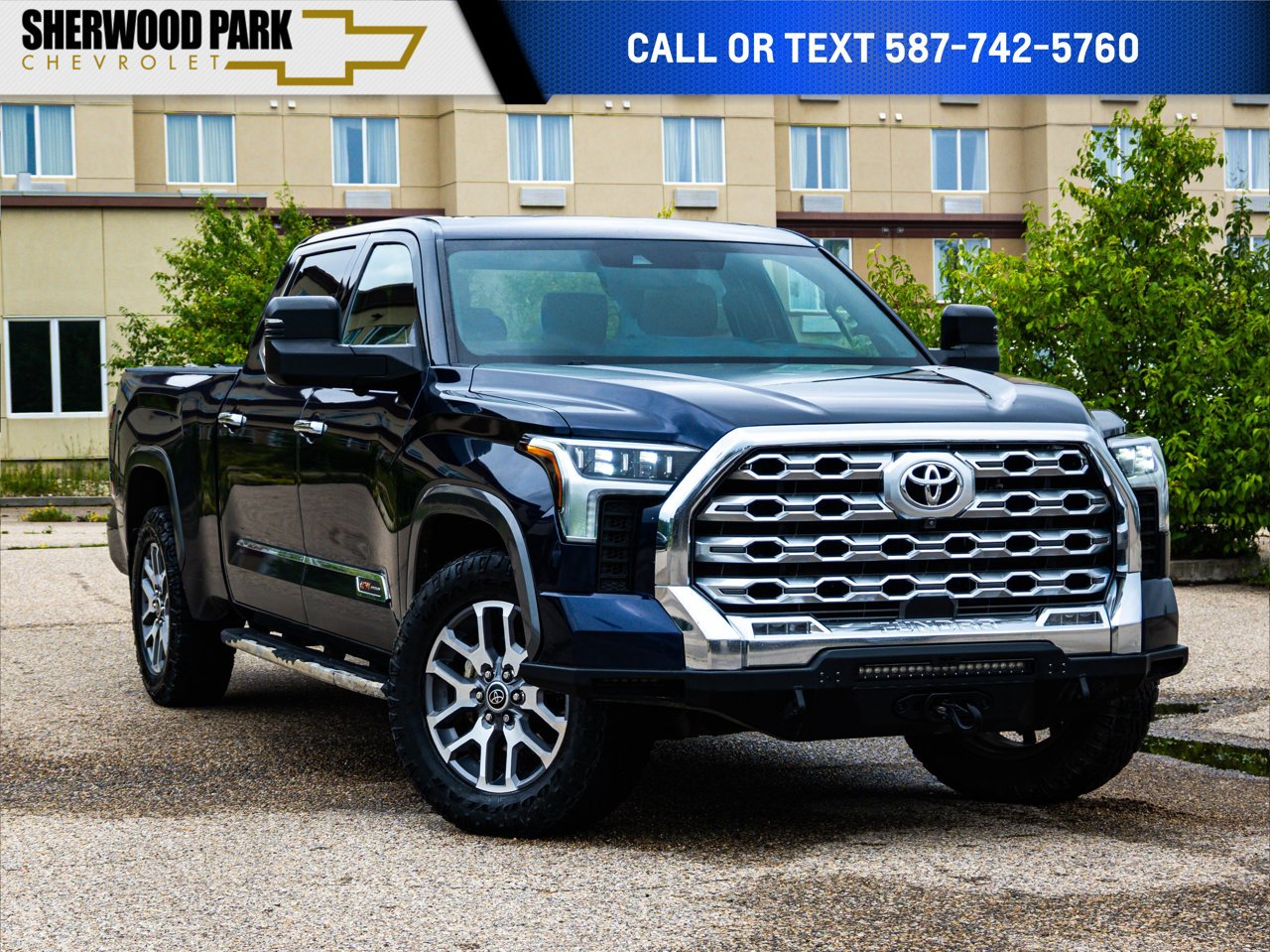 2022 Toyota Tundra 4x4 Crewmax Platinum Long Bed Blue Sherwood Park - photo #0