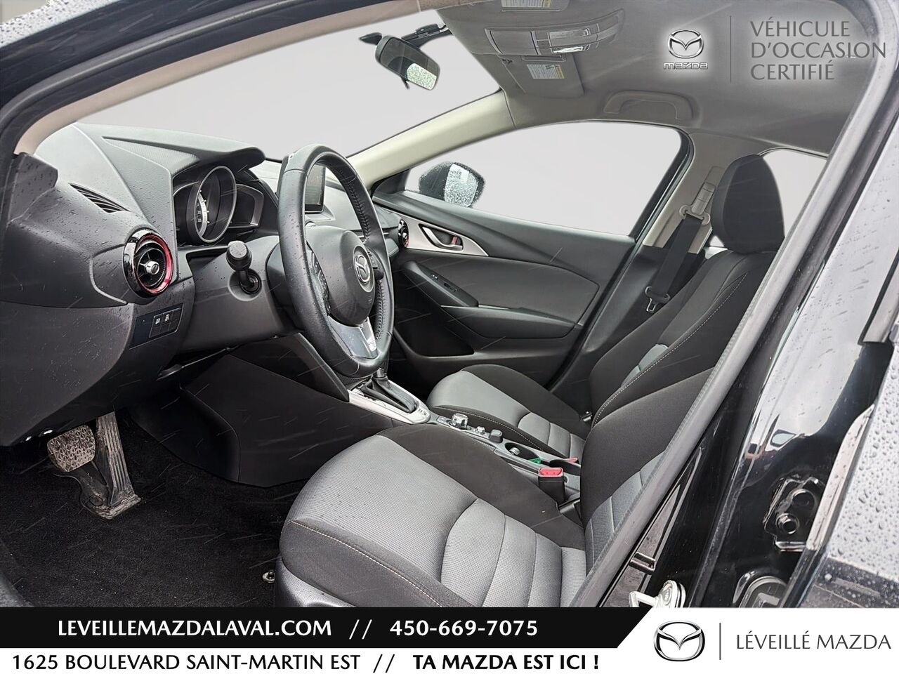 Mazda CX-3 Traction avant 4 portes GS 2016 Noir Laval - photo #9