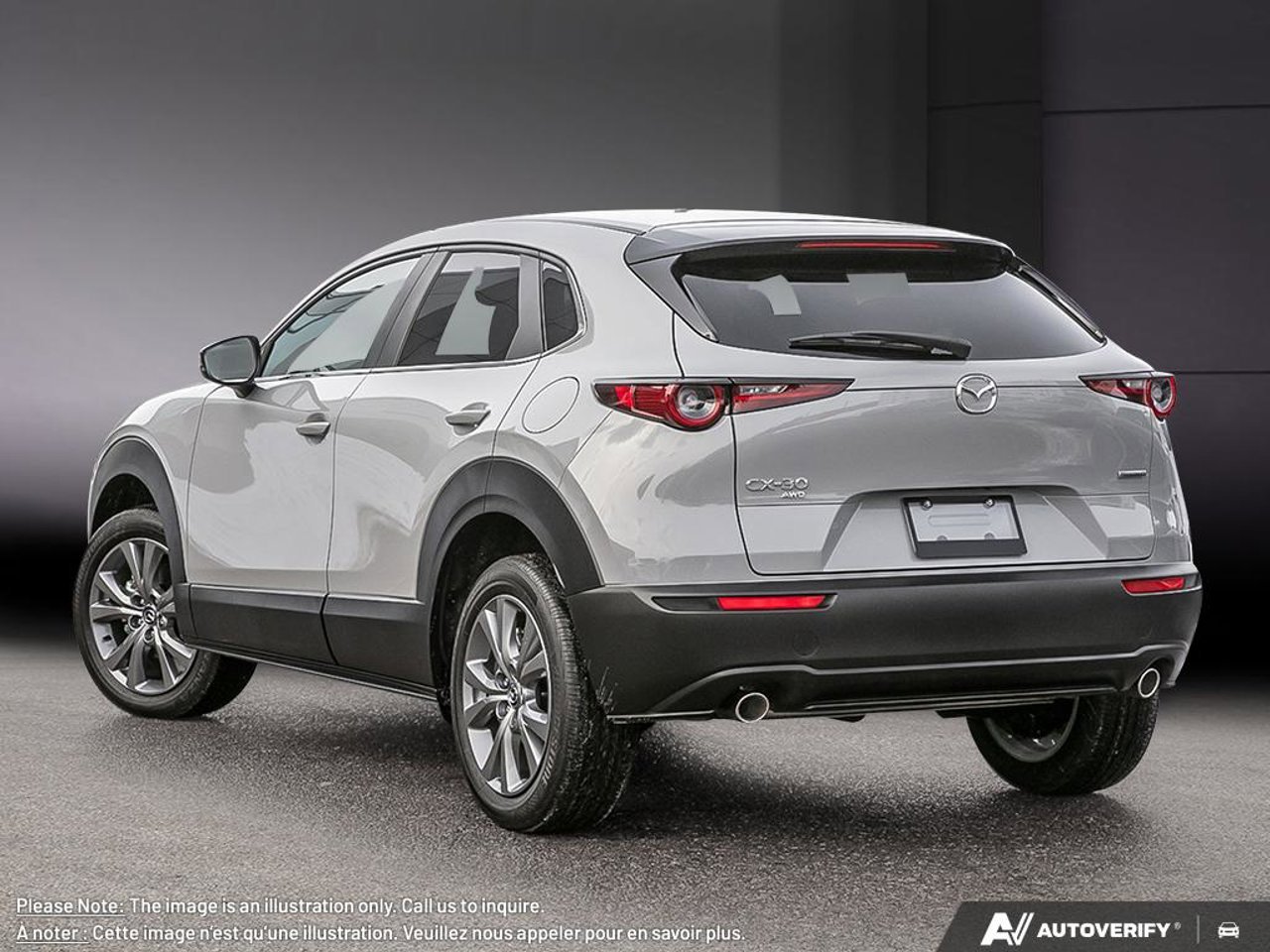 2026 Mazda CX-30 3MVDMBCL2TM213877 Aero Grey Metallic Mirabel - photo #3