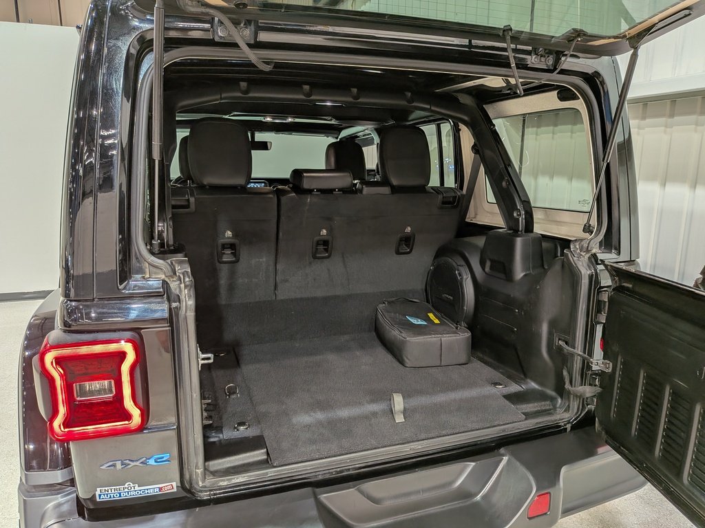 Jeep Wrangler 4xe Unlimited Rubicon 4x4 2022 Noir Val-David - photo #8