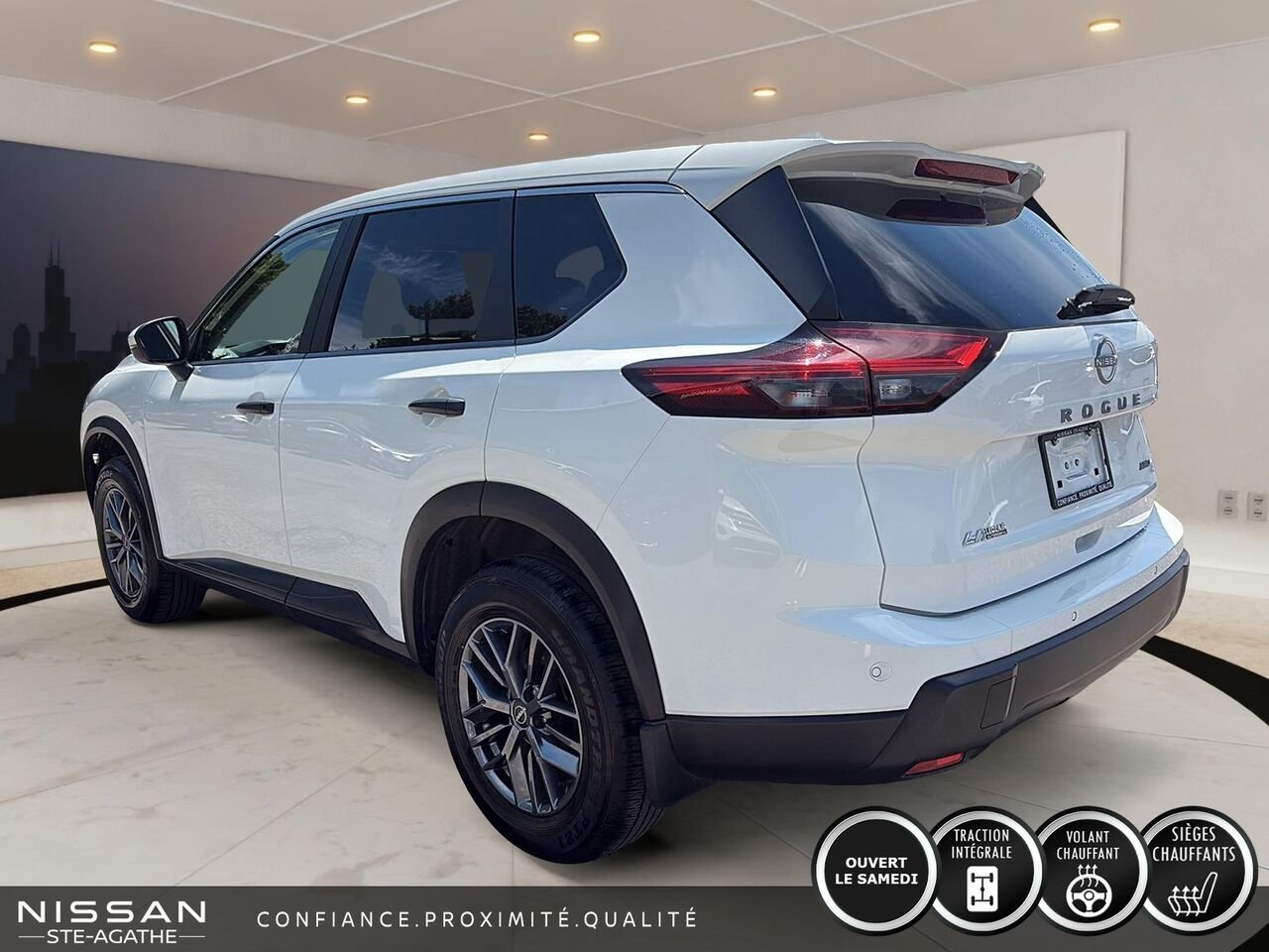 2024 Nissan Rogue White Ste-Agathe des Monts - photo #4