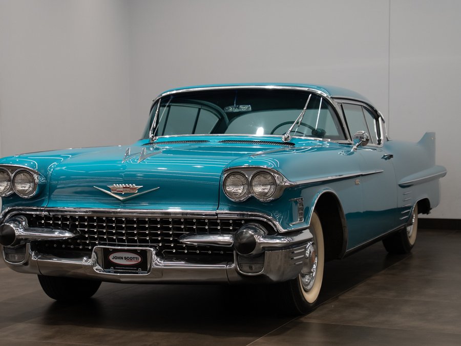 Cadillac Series 62 1958 1958 Bleu
