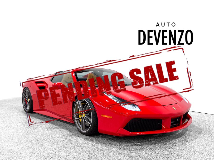 Ferrari 488 Spider 2018 2018 Rouge
