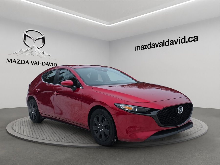 Mazda Mazda3 Sport GS, Volant chauffant, Caméra de recule, Bluetooth 2023 Rouge