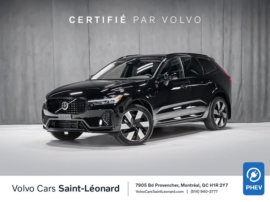2025 Volvo XC60 Plug-In Hybrid T8 PLUS DARK CLIMATE HARMAN KARDON Black