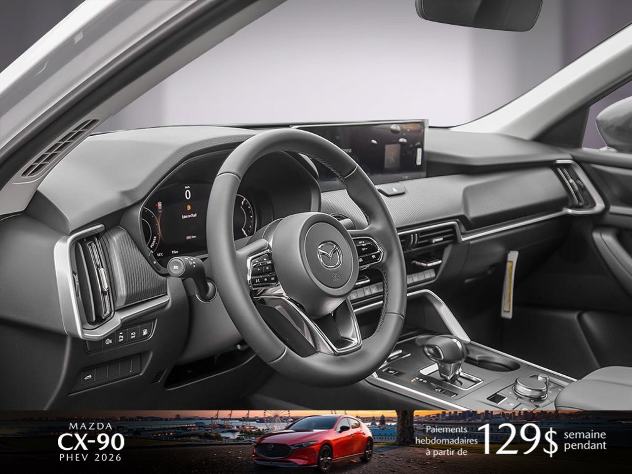 2026 Mazda CX-90 PHEV JM3KKCHA5T1399561 Rhodium White Metallic Mirabel - photo #11