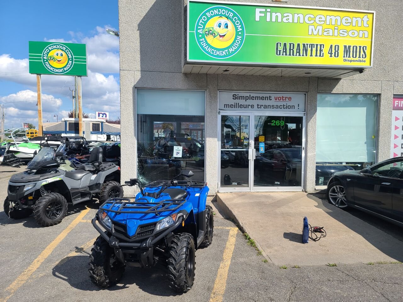 CF MOTO C-FORCE 2021 Bleu Longueuil, - photo #0