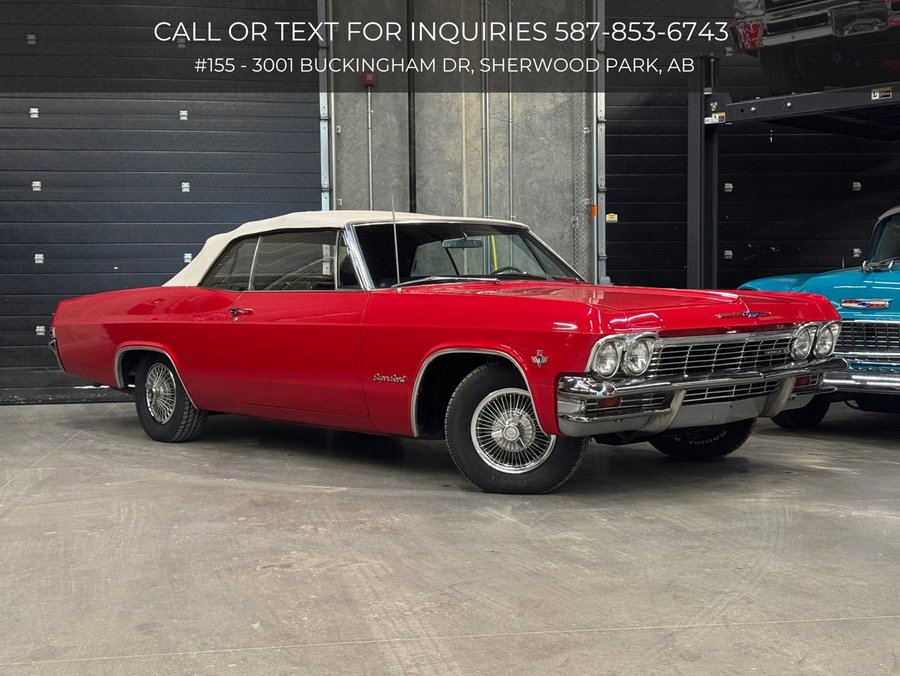 1965 Chevrolet Impala 1965 Red