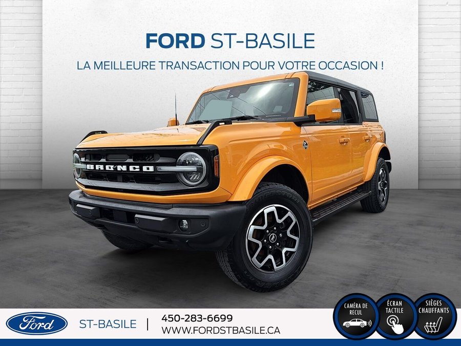 Ford Bronco 2022 2022 Orange