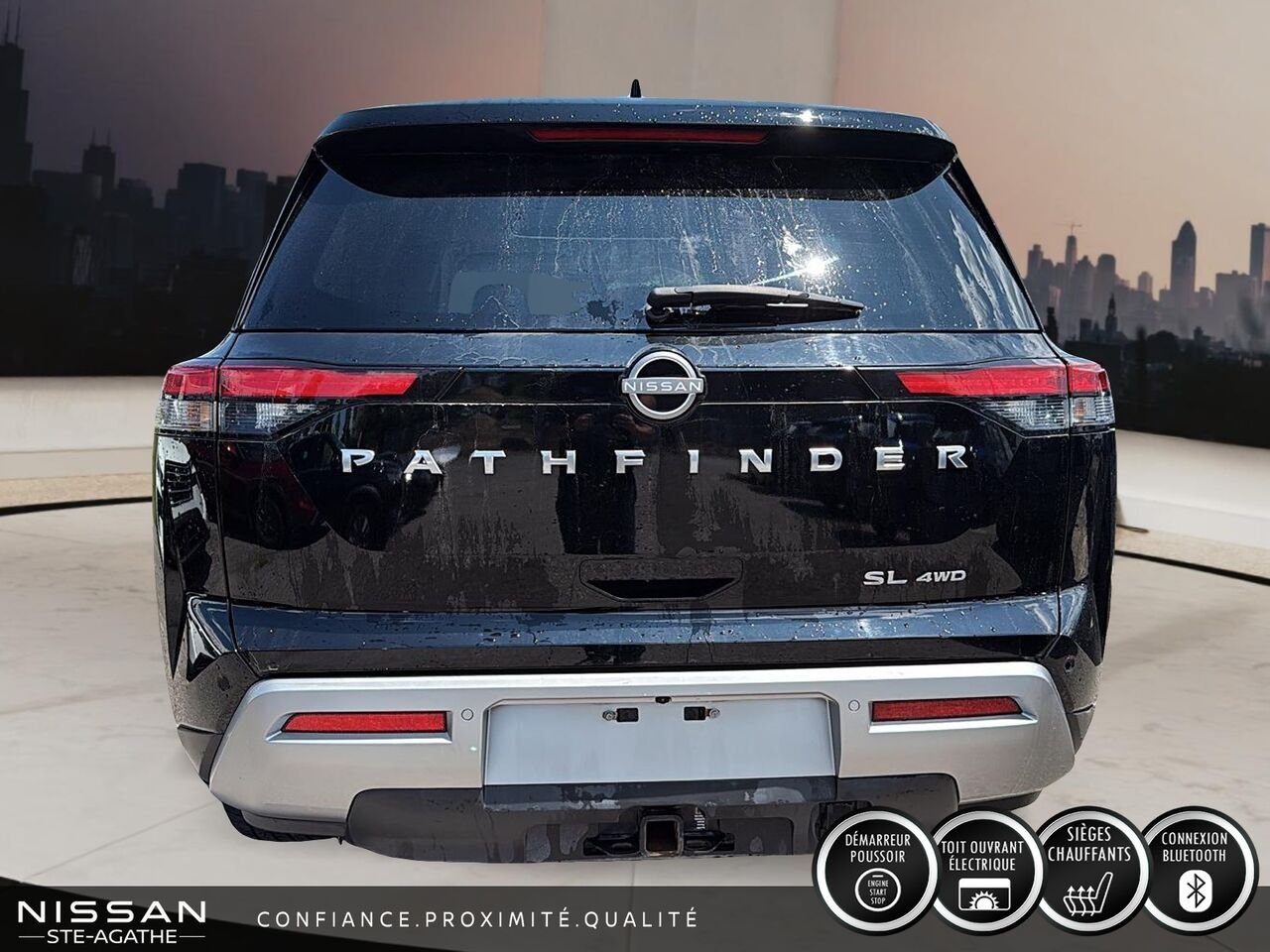 Nissan Pathfinder 2024 Noir Saint-Jérôme - photo #3