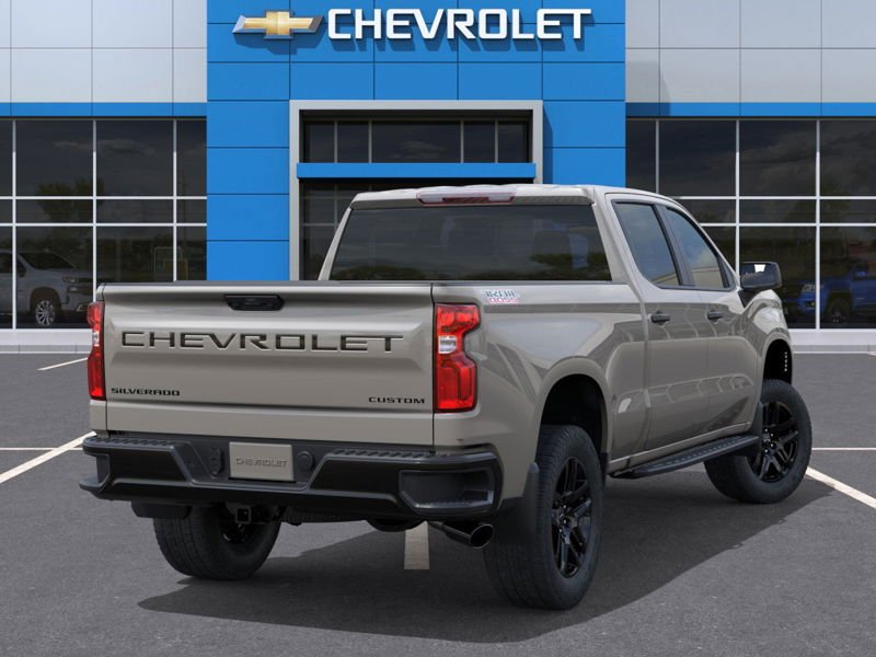 CHEVROLET Silverado 1500 Custom Trail Boss cabine multiplace 4RM 157 po 2026 Sables blancs