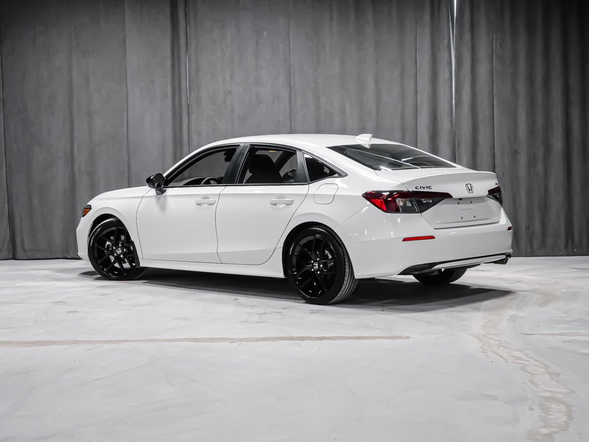 2026 Honda Civic Sedan SPORT TOIT OUVRANT APPLE CAR PLAY White Montreal - photo #3