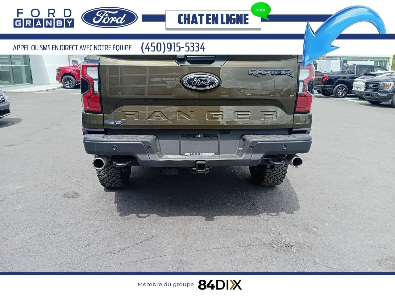 Ford RANGER 2024 Vert Granby - photo #5