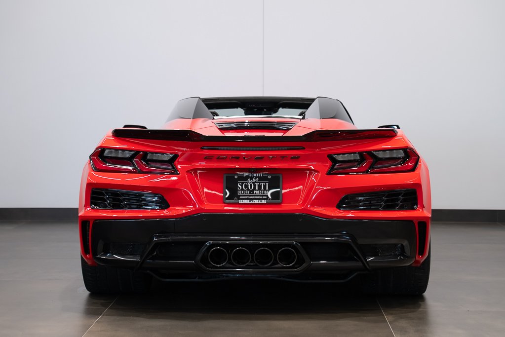 Chevrolet Corvette Z06 cabriolet 2 portes avec 3LZ 2024 Rouge Kirkland - photo #4