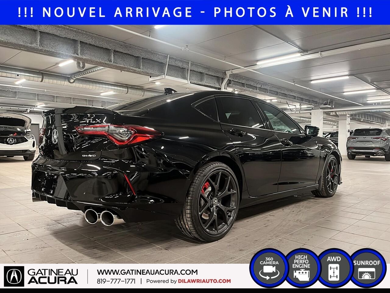 Acura TLX Type S SH-AWD 2025 Noir Gatineau - photo #4