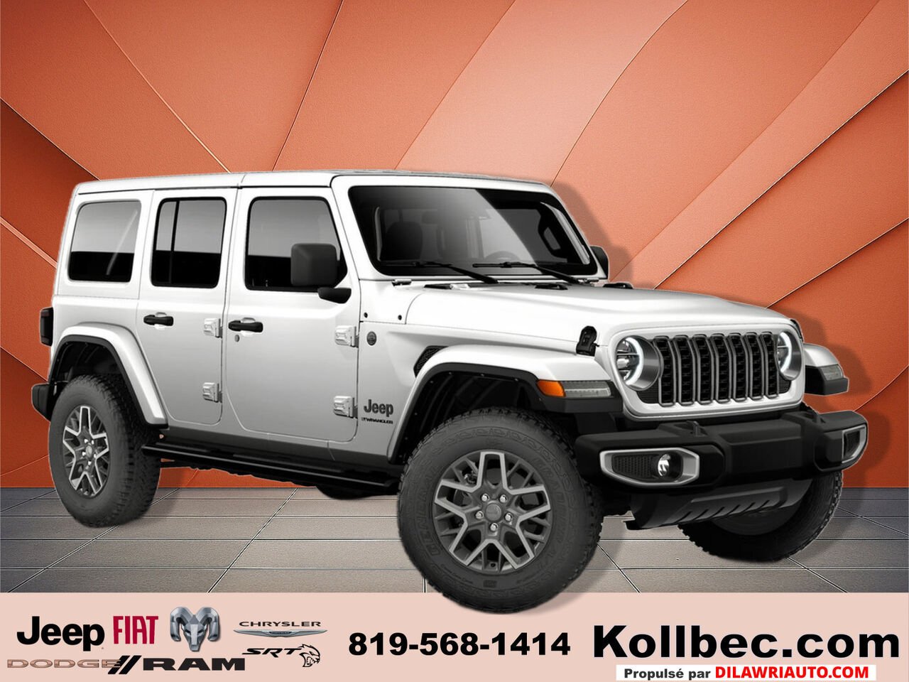 2026 JEEP Wrangler 26280 | Sahara 4 portes 4x4 Bright White Gatineau - photo #0