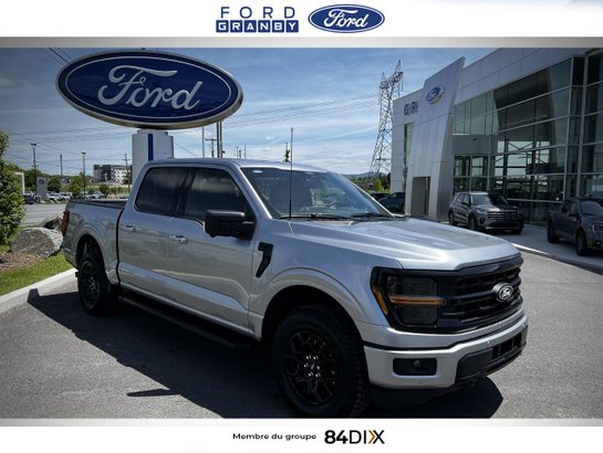 Ford F-150 XLT cabine SuperCrew 4RM caisse de 5,5 pi 2025 Gris marais