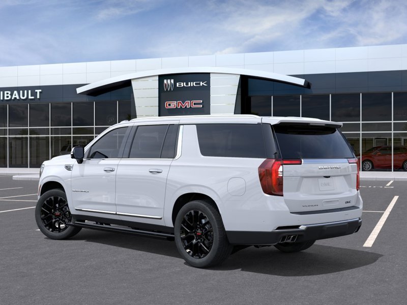 GMC Yukon XL 4 RM 4 portes Denali 2026 BLANC GLACIER, TRIPLE COUCHE Sherbrooke - photo #2