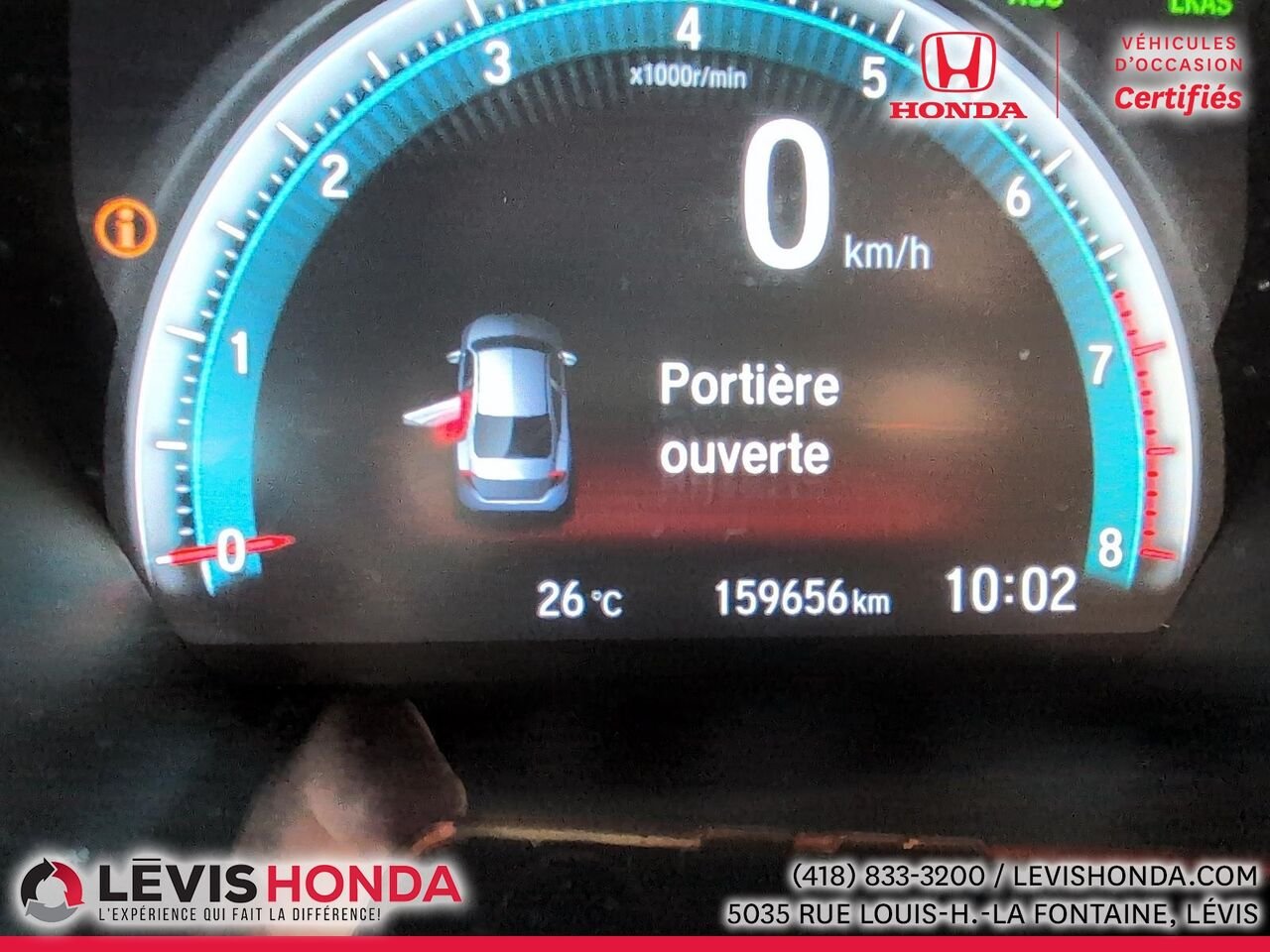 Honda Civic LX LX BM 2019 Blanc Lévis - photo #25