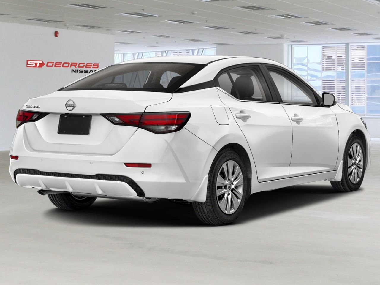 Nissan Sentra 2024 Blanc Saint-Georges - photo #1