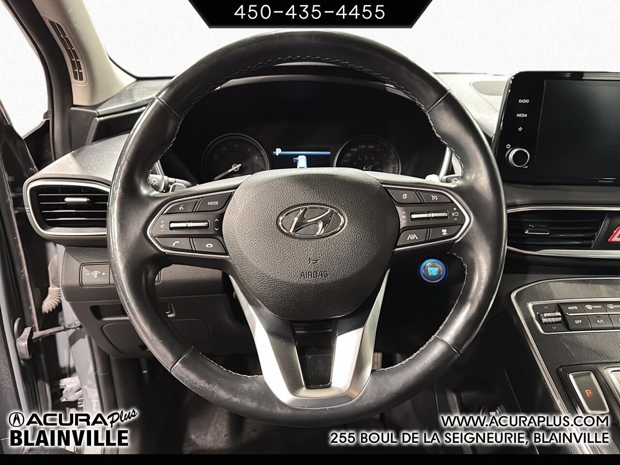 2021 Hyundai Santa Fe Grey Blainville - photo #8