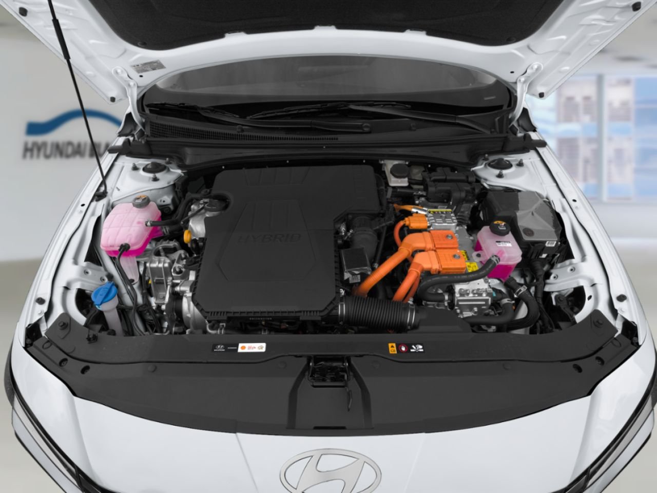 Hyundai Elantra hybride 2026 Blanc Atlas Blainville - photo #4
