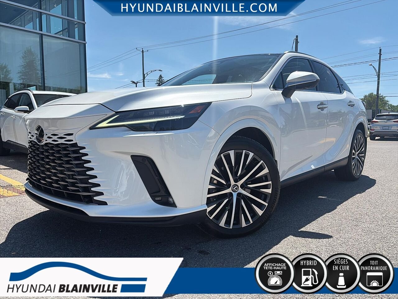 Lexus RX 2023 Blanc Blainville - photo #0