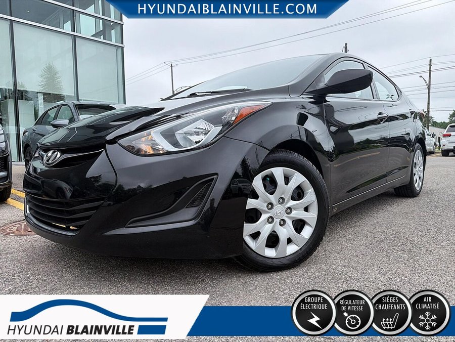Hyundai Elantra 2014 2014 Noir