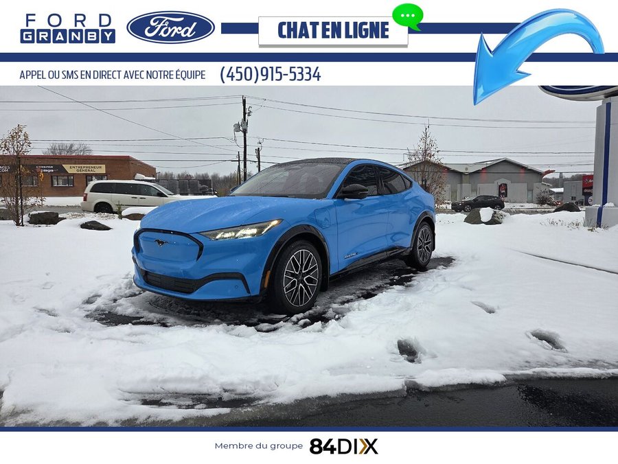 Ford Mustang Mach-E Premium TI, Grande Autonomie 2024 Bleu