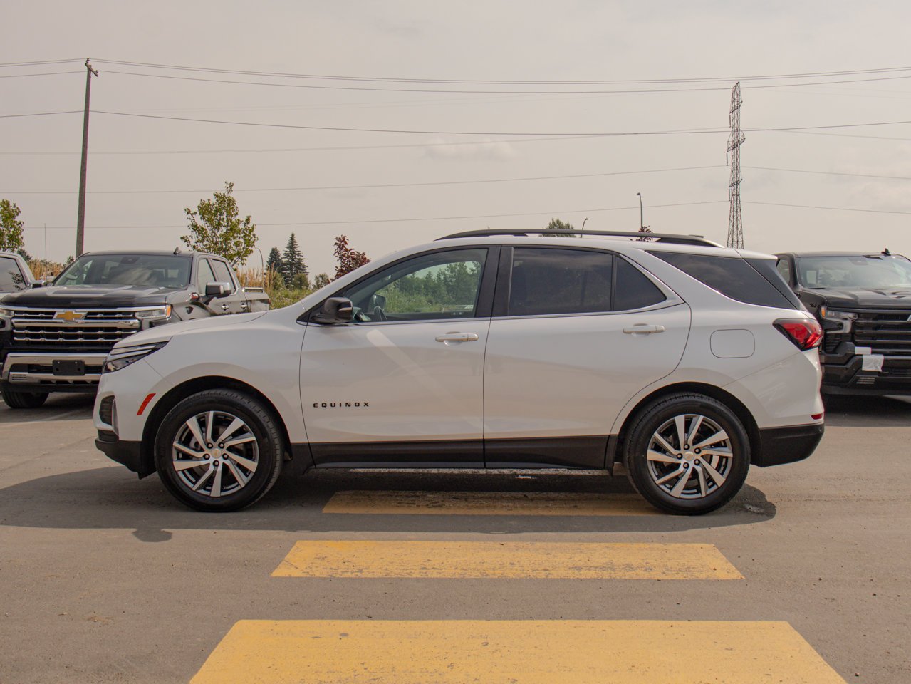 2022 Chevrolet Equinox AWD 4dr LT w/1LT White Sherwood Park - photo #6