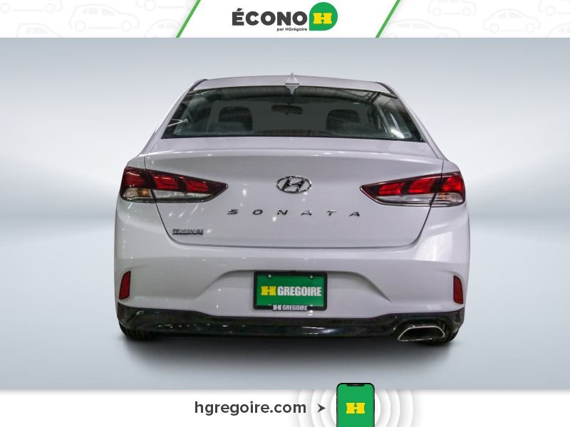 2018 Hyundai Sonata White Laval - photo #5