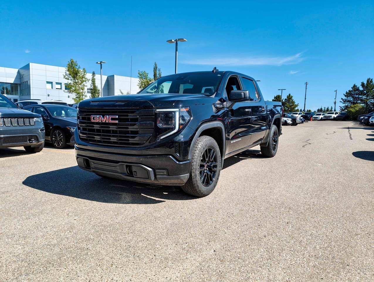 2024 GMC Sierra 1500 4WD Crew Cab 147 Pro Black Sherwood Park - photo #3