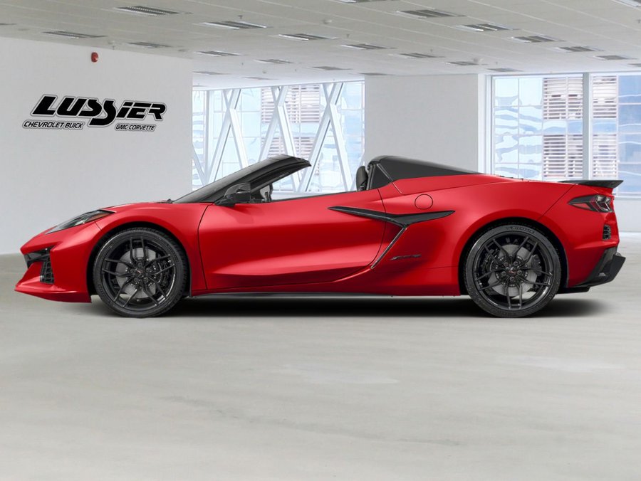 Chevrolet Corvette Z06 cabriolet 2 portes avec 3LZ 2025 Rouge flamme