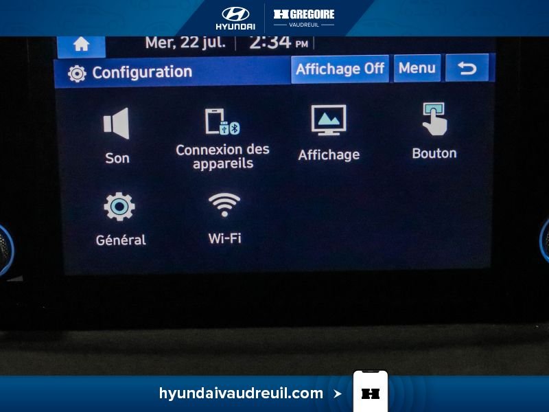 Hyundai Santa Fe YS41 | Essential FWD CERTIFIÉ 5.49% - BAS MILAGE 2021 Bleu Laval - photo #25