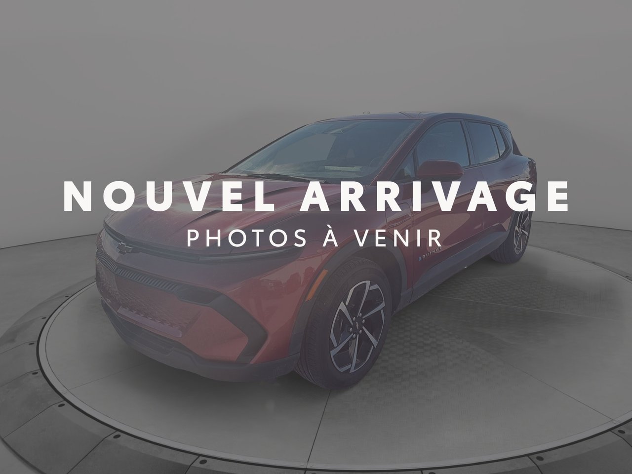 2025 Chevrolet Equinox EV VIN 3GN7DLRR8SS160166 Red Baie-Comeau - photo #0