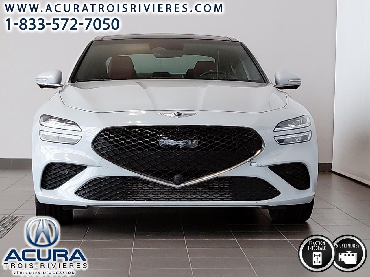 Genesis G70 3.3T AWD 2022 Gris Trois-Rivières - photo #3