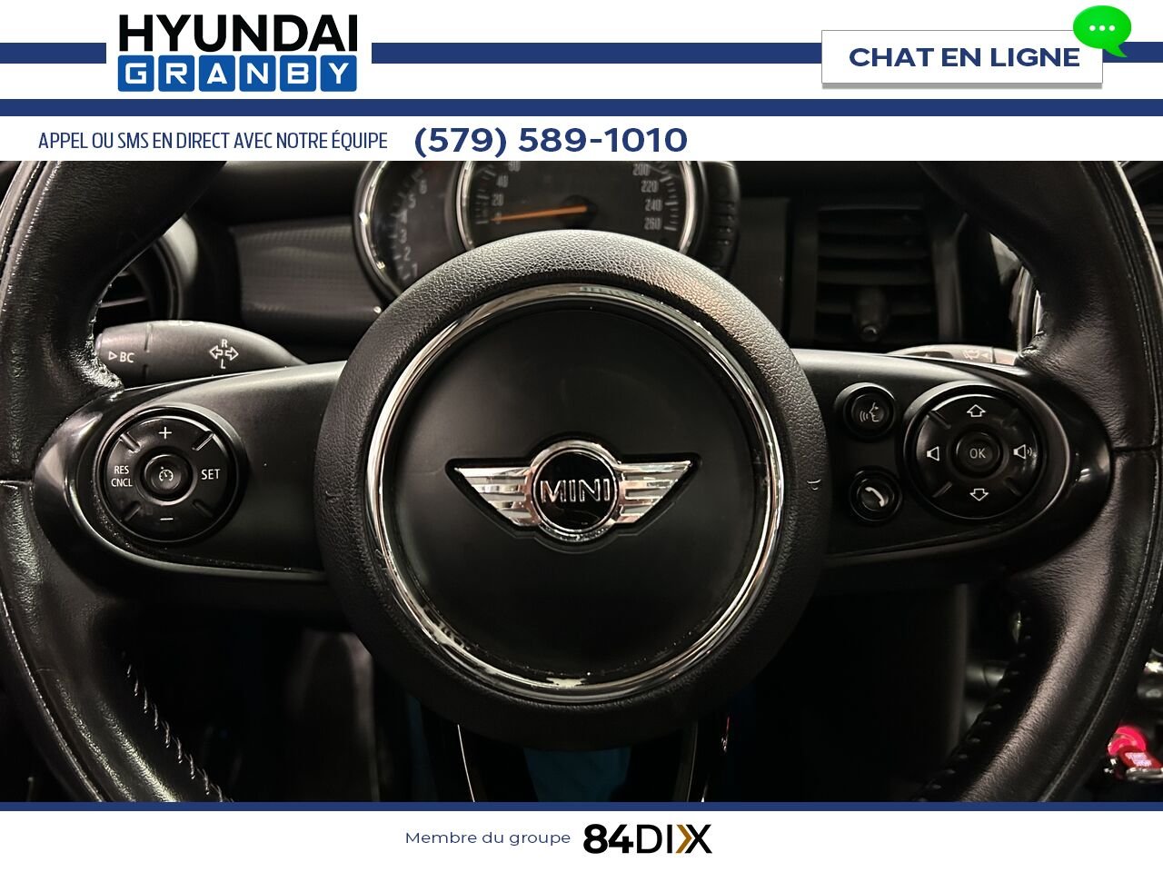 MINI Cooper toit rigide 5 portes 2016 Noir Granby - photo #14