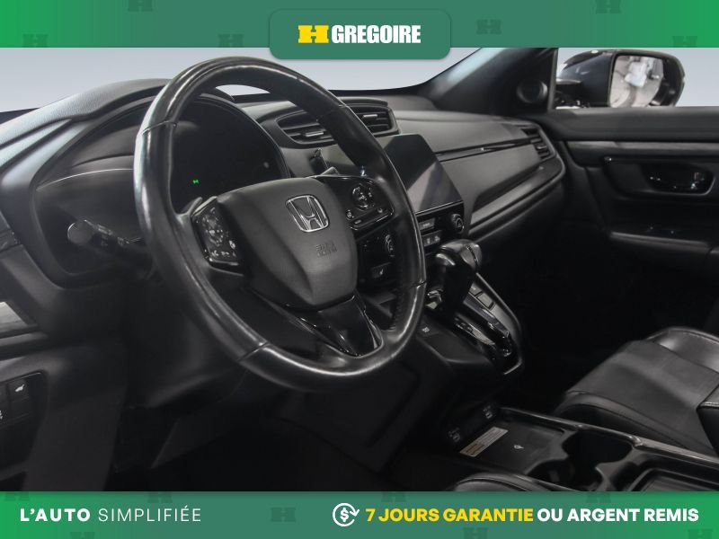 Honda CRV 821158 | Black Edition AWD AUTO A/C MAGS CUIR TOIT NAV CAM 2021 Noir Laval - photo #10