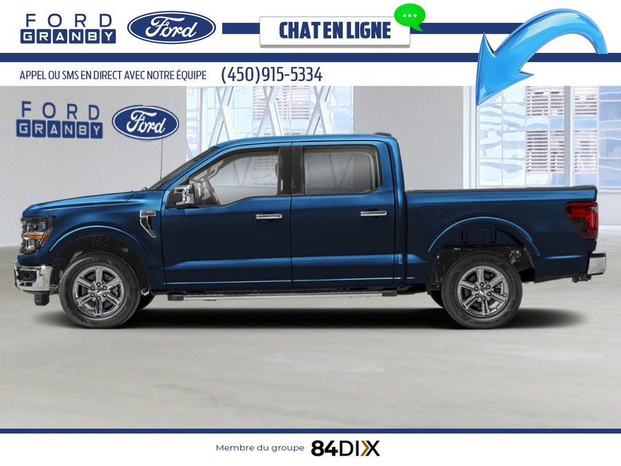 2025 Ford F-150 Antimatter Blue Metallic