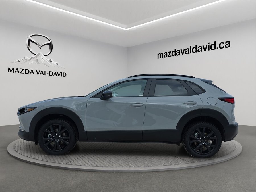 2026 Mazda CX-30 GT turbo, awd, toit ouvrant, Écran 360 degré, Navigation, chargeur sans fil pour cellulaire Aero Grey Metallic